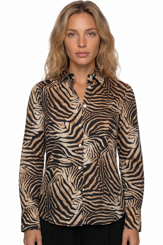 Anna Palmer Camicia Zebra 1361