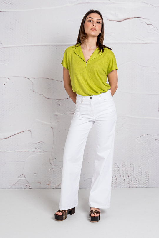 Nice Things Pantaloni in Twill 3750