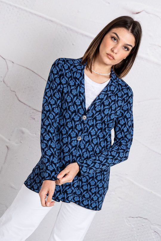 Nice Things Giacca Jaquard 3745