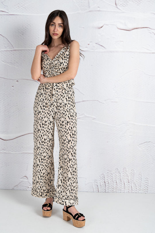 Weili Zheng Pantalone Pigiama Palazzo 3407