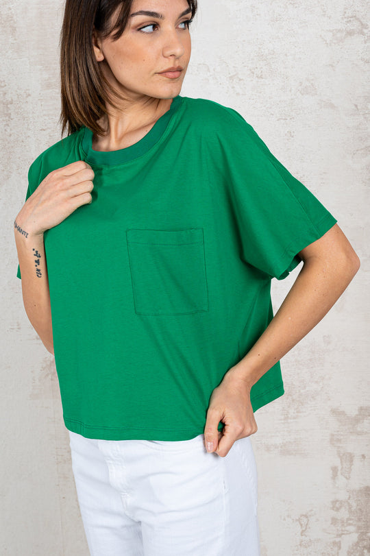 Solotre T-shirt Crop 3357