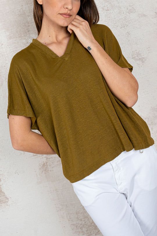 Solotre T-shirt lino 3340