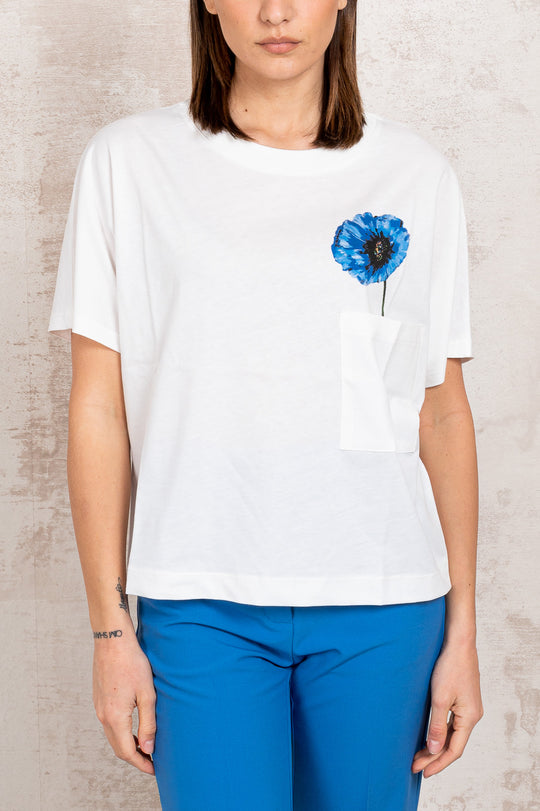 Solotre T-shirt crop 3352